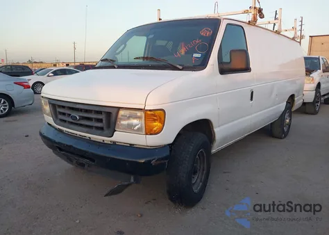 2006 Ford E-250 Commercial/Recreational z USA, uszkodzony, nr VIN 1FTNS24L56DA08614